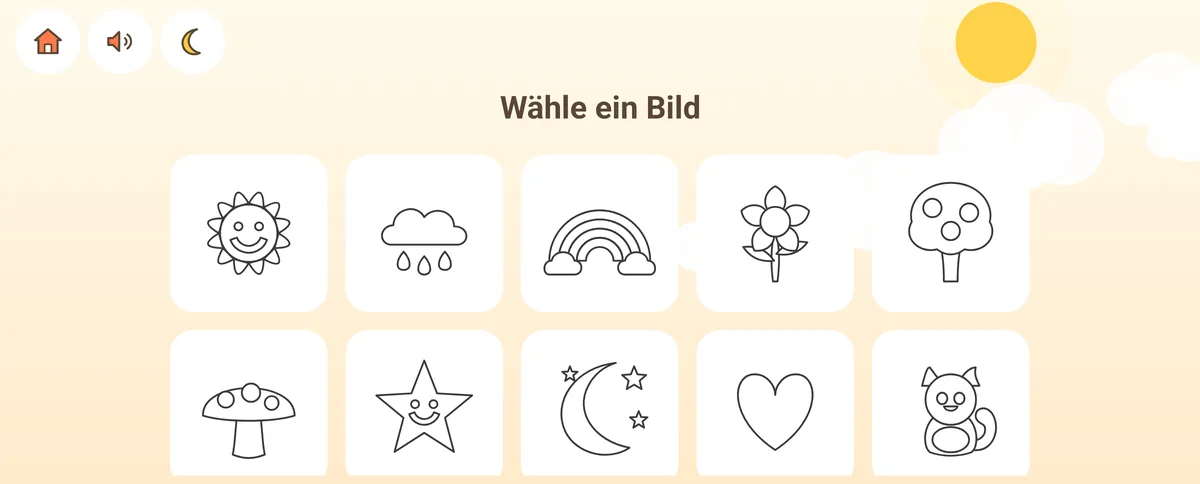 Lalo — Ausmalen in den Linien