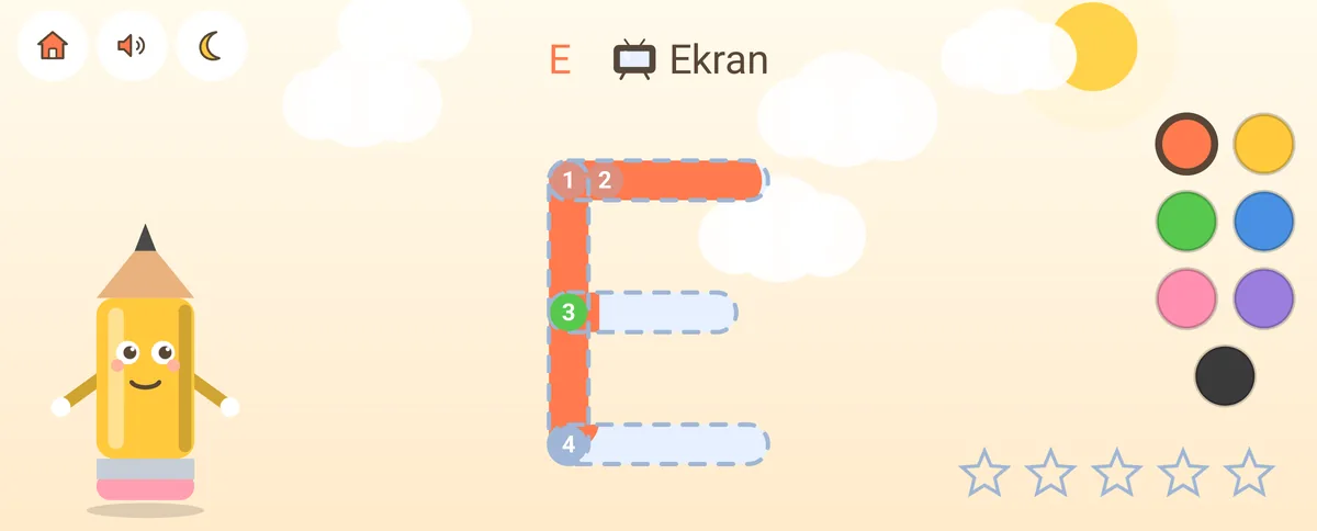 Lalo — Litery, kreska po kresce