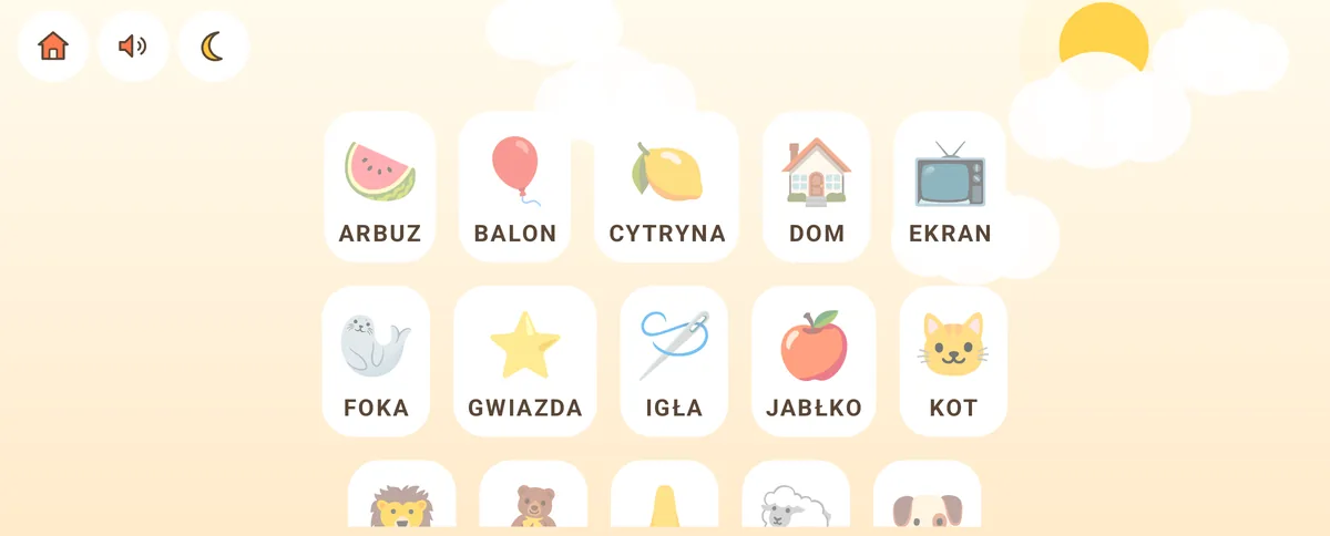 Lalo — Układanie słów